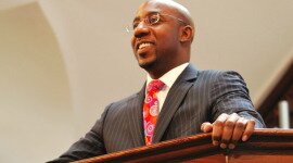 Pastor Raphael Warnock of the historic Ebenezer Baptist Church speaks on Baltimore!